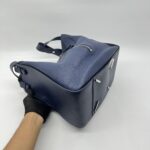 Loewe Hammock Medium Leather Blue Navy SHW