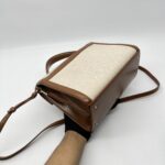 Saint Laurent Cassandra Top Handle Canvas Nature