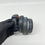 Loewe Anagram Belt Black SHW