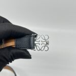 Loewe Anagram Belt Black SHW
