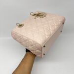 Dior Lady Dior Medium Lambskin Powder Pink GHW