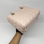 Dior Lady Dior Medium Lambskin Powder Pink GHW