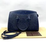 Louis vuitton Soufflot MM Epi Blue SHW