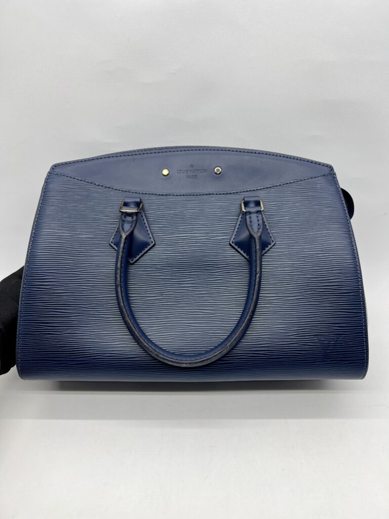 Louis vuitton Soufflot MM Epi Blue SHW