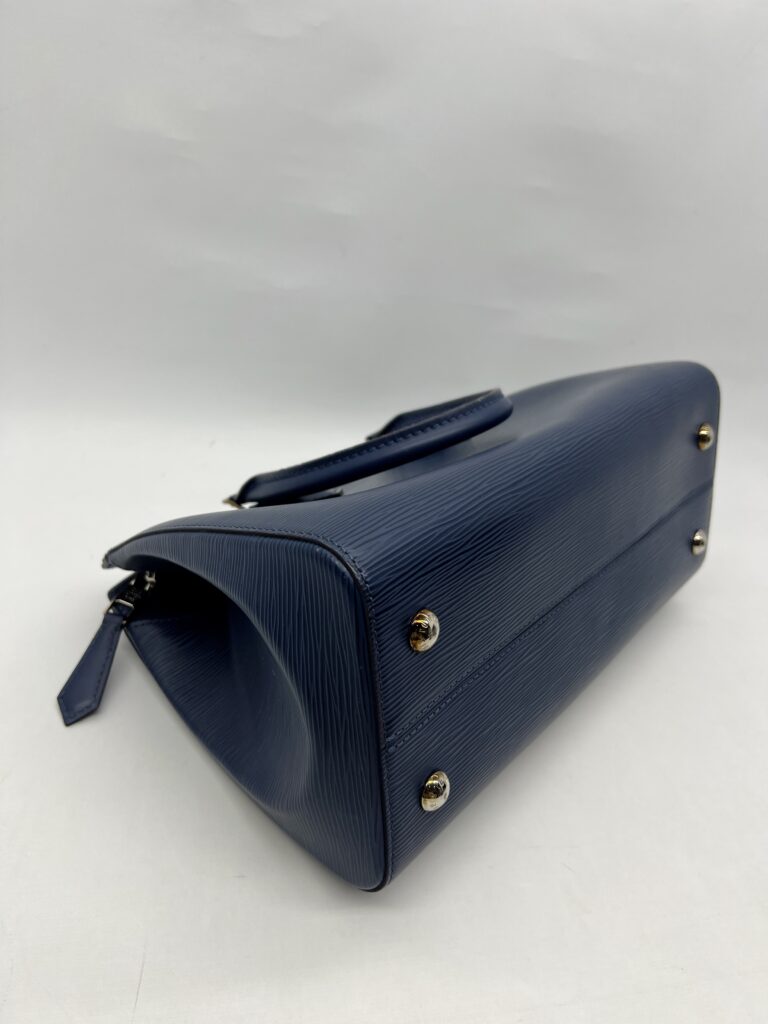 Louis vuitton Soufflot MM Epi Blue SHW