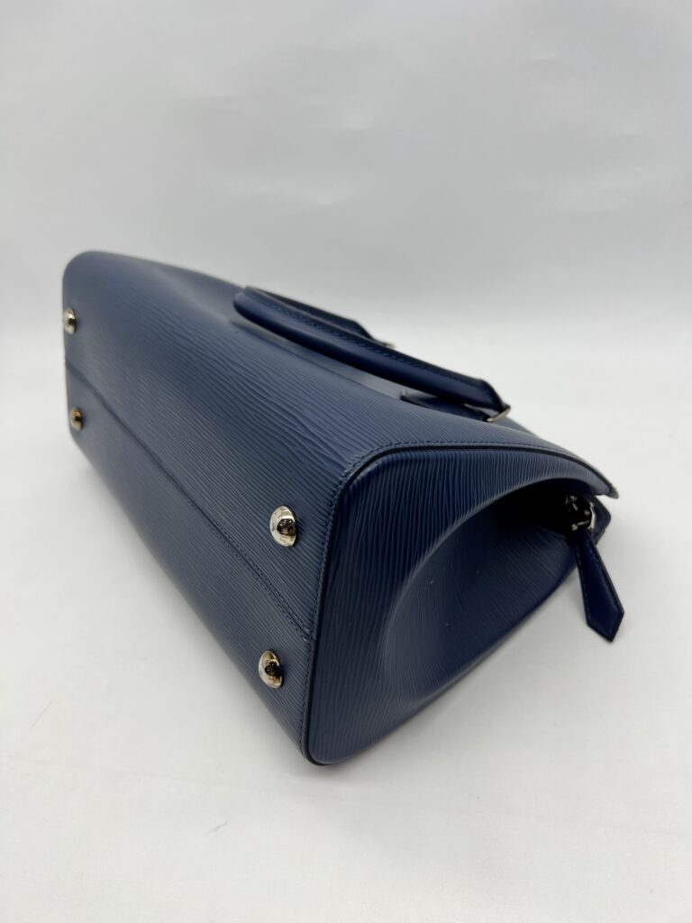 Louis vuitton Soufflot MM Epi Blue SHW