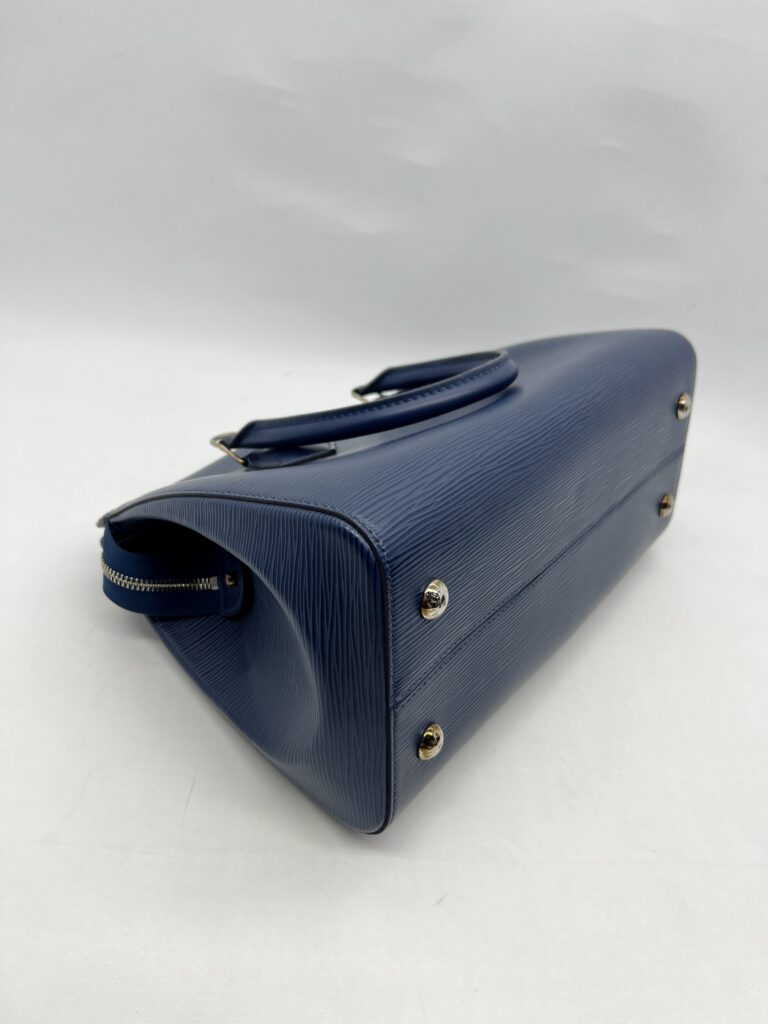 Louis vuitton Soufflot MM Epi Blue SHW