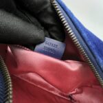 Gucci Marmont Camera Small Velvet Blue GHW