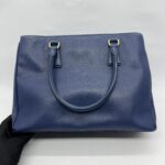 Prada Lux Tote Saffiano Lux Bluette GHW