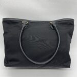 Prada Shopping Tote Tessuto Nylon Black GHW