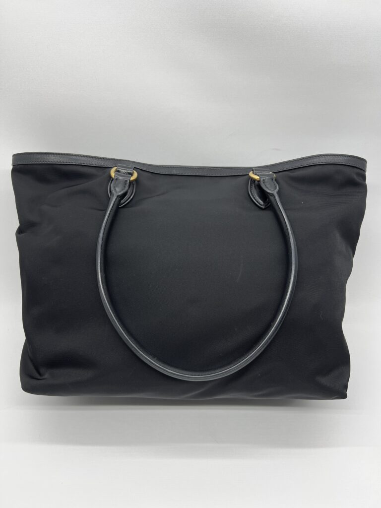Prada Shopping Tote Tessuto Nylon Black GHW