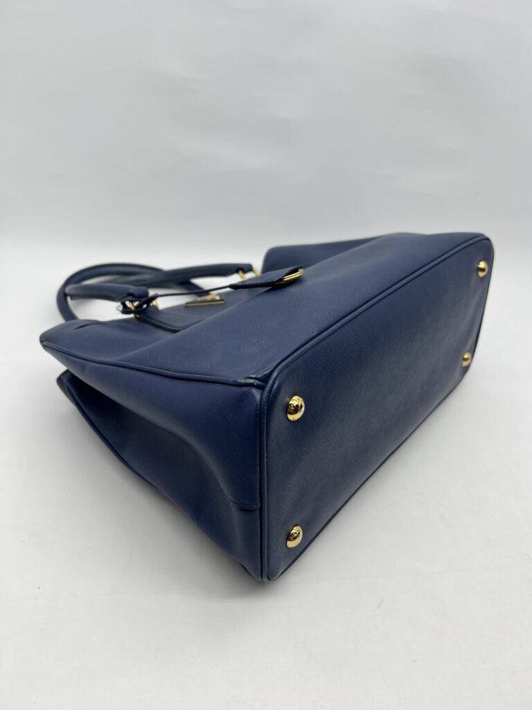 Prada Lux Tote Saffiano Lux Bluette GHW