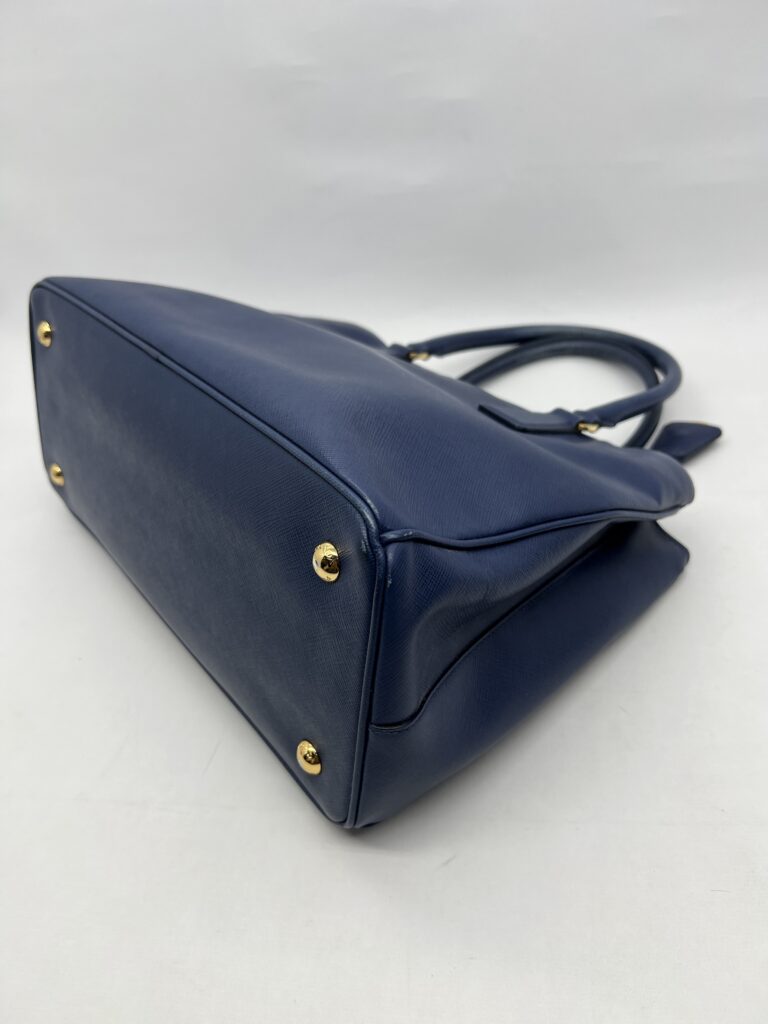 Prada Lux Tote Saffiano Lux Bluette GHW