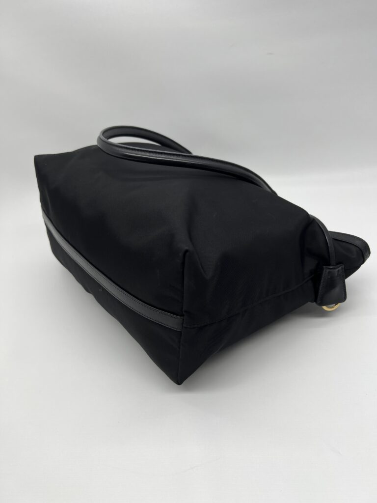 Prada Shopping Tote Tessuto Nylon Black GHW