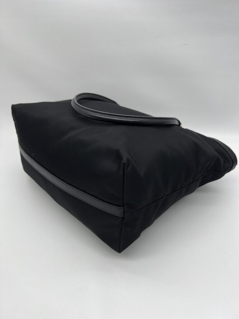 Prada Shopping Tote Tessuto Nylon Black GHW