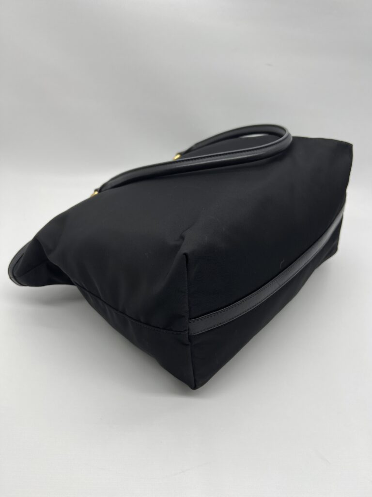 Prada Shopping Tote Tessuto Nylon Black GHW