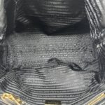 Prada Shopping Tote Tessuto Nylon Black GHW