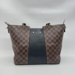 Louis Vuitton Jersey Damier Ebene Taurillon Black GHW