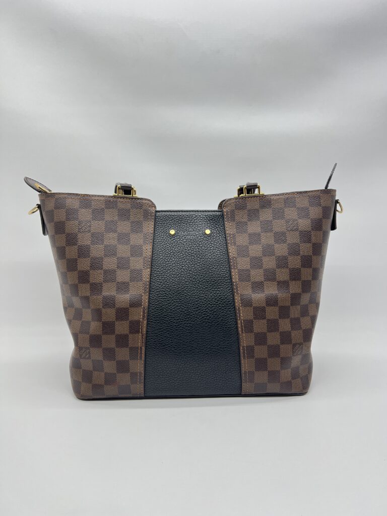 Louis Vuitton Jersey Damier Ebene Taurillon Black GHW