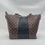 Louis Vuitton Jersey Damier Ebene Taurillon Black GHW
