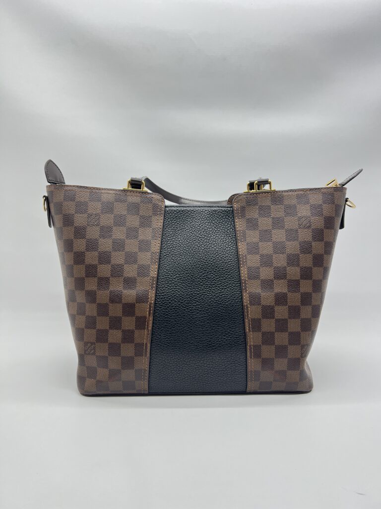 Louis Vuitton Jersey Damier Ebene Taurillon Black GHW