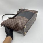 Louis Vuitton Jersey Damier Ebene Taurillon Black GHW