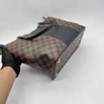 Louis Vuitton Jersey Damier Ebene Taurillon Black GHW