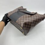 Louis Vuitton Jersey Damier Ebene Taurillon Black GHW