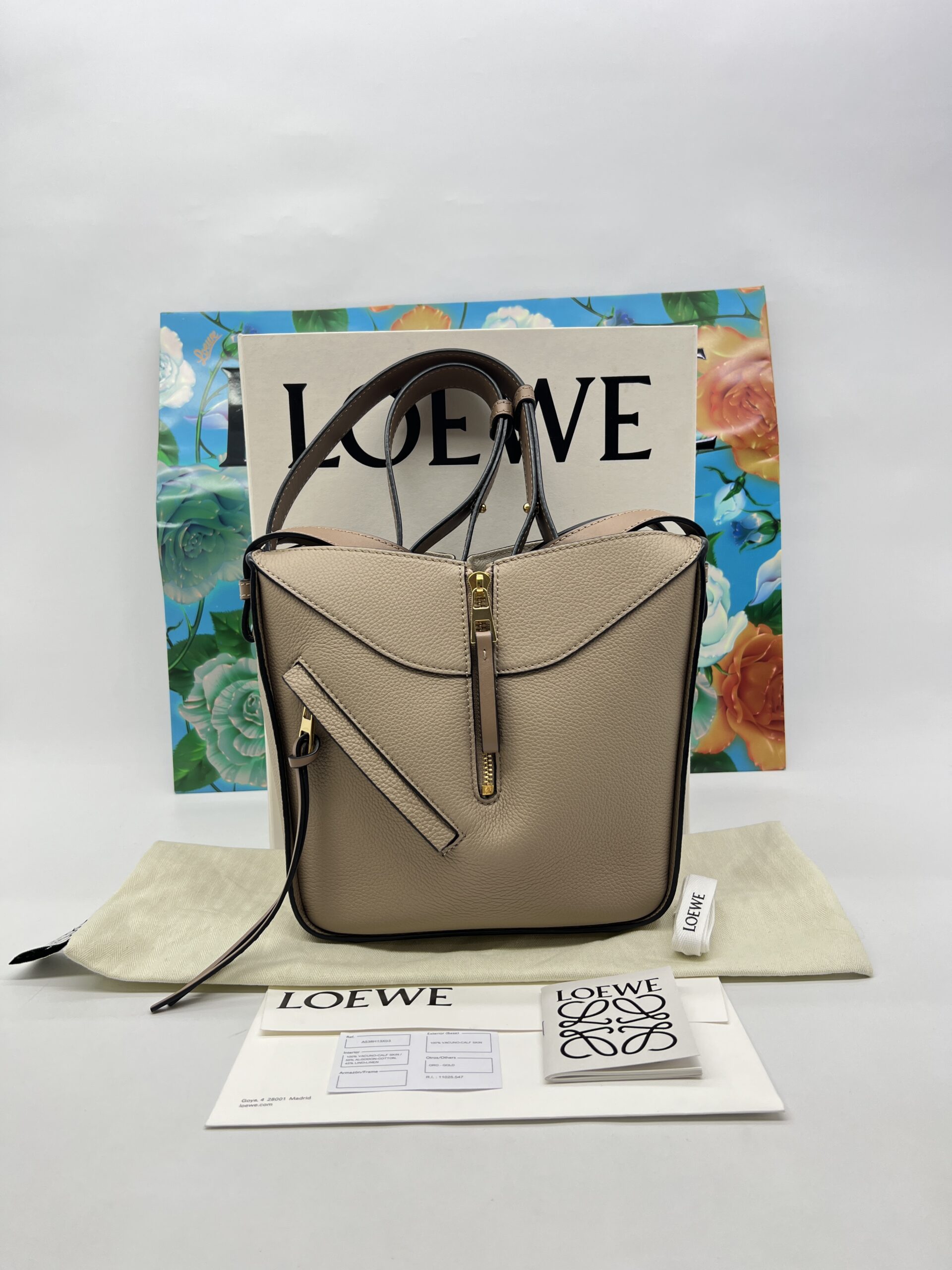 Loewe Hammock Compact Grained Sand GHW