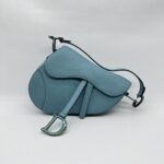 Dior Saddle Medium Grained Blue