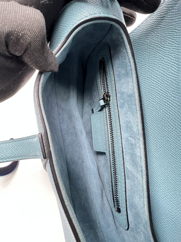 Dior Saddle Medium Grained Blue