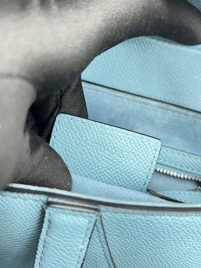 Dior Saddle Medium Grained Blue
