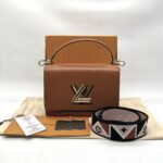 Louis Vuitton Twist MM Epi Caramel Gold GHW