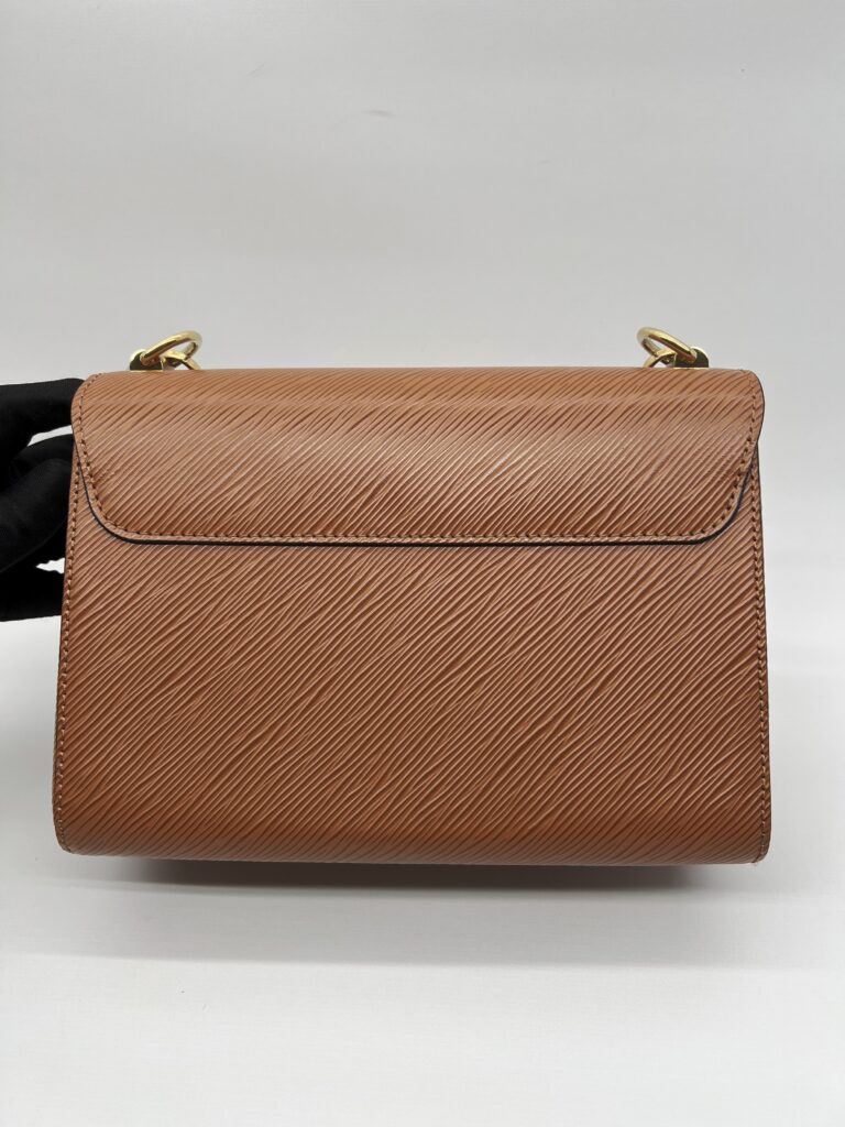 Louis Vuitton Twist MM Epi Caramel Gold GHW