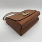 Louis Vuitton Twist MM Epi Caramel Gold GHW