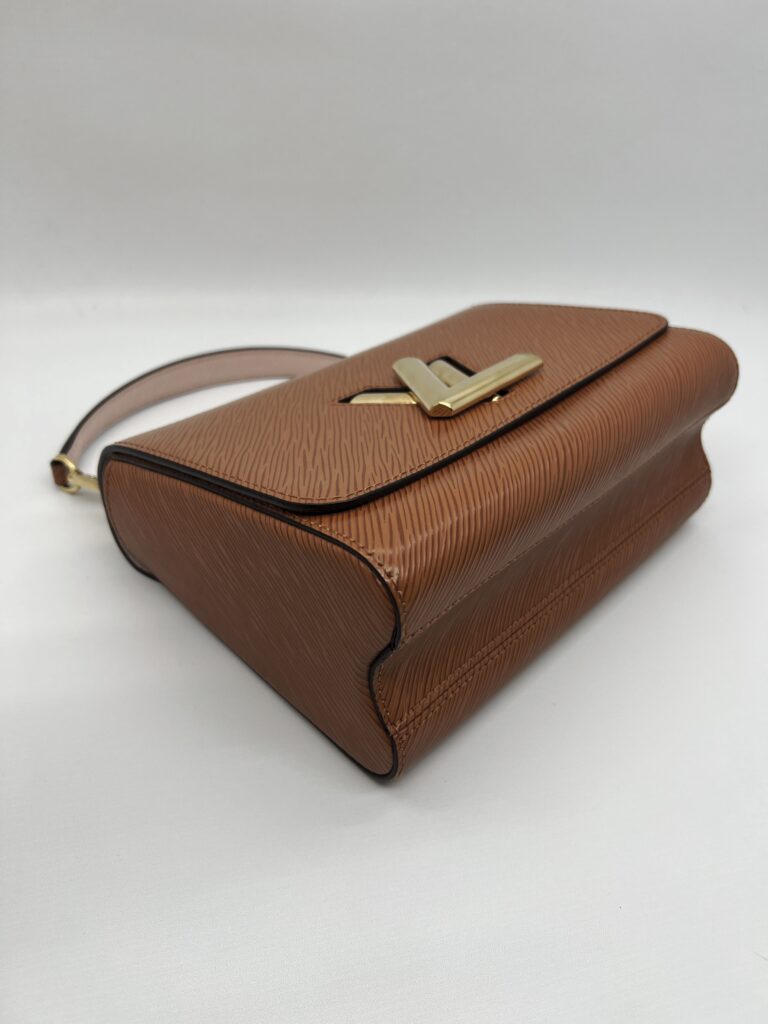 Louis Vuitton Twist MM Epi Caramel Gold GHW