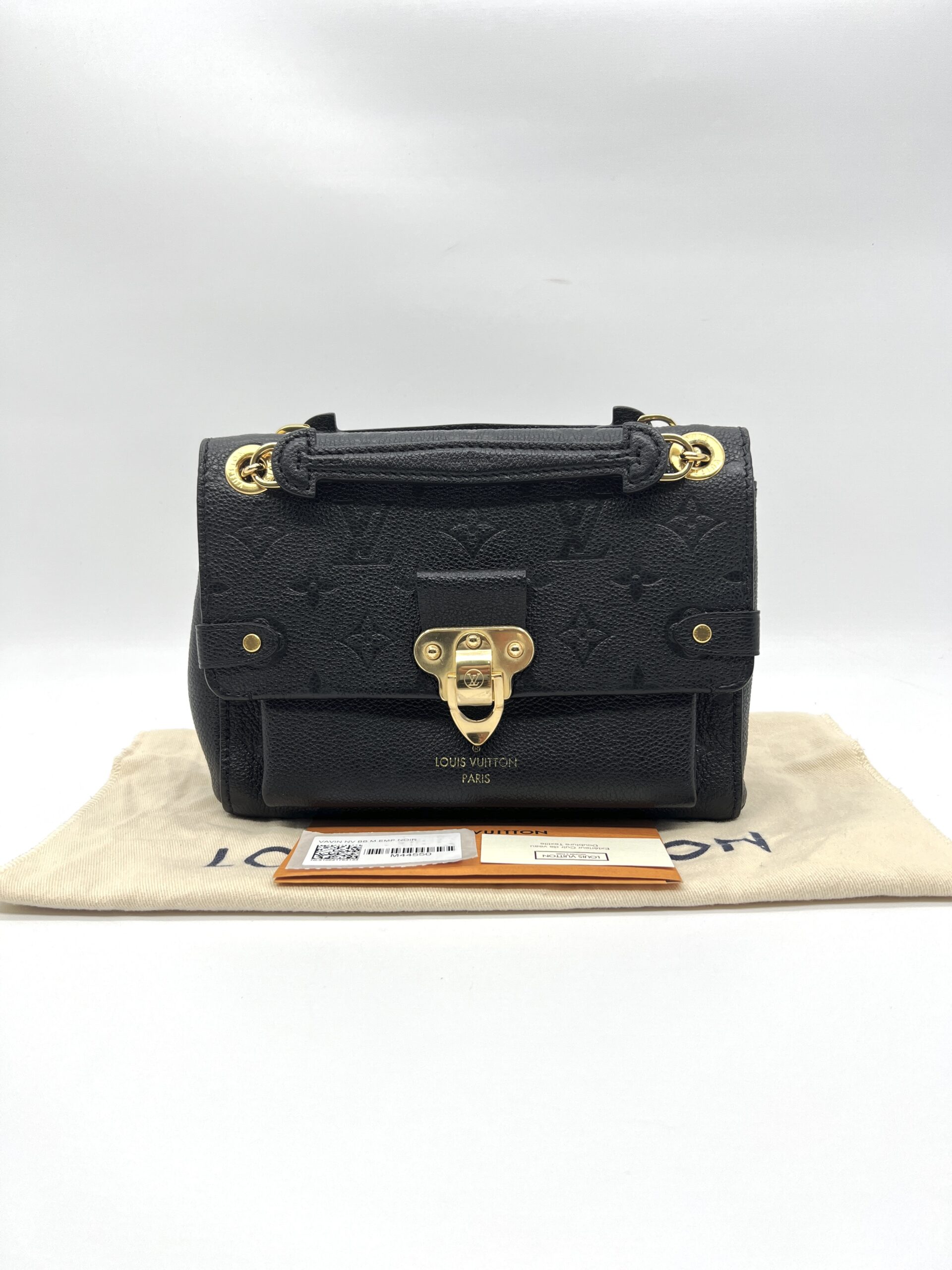 Louis Vuitton Vavin BB Monogram Empreinte Noir GHW
