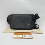 Louis Vuitton Takeoff Slingbag Aerogram Black