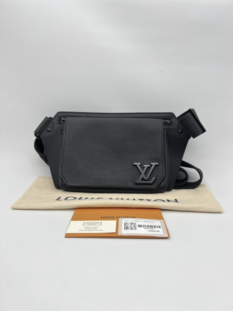 Louis Vuitton Takeoff Slingbag Aerogram Black