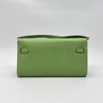 Hermes Kelly To Go Epsom Vert Criquet Blue Brume GHW