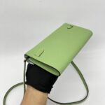 Hermes Kelly To Go Epsom Vert Criquet Blue Brume GHW