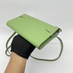 Hermes Kelly To Go Epsom Vert Criquet Blue Brume GHW