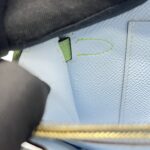 Hermes Kelly To Go Epsom Vert Criquet Blue Brume GHW