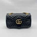 Gucci Marmont Flap Small Black GHW