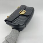 Gucci Marmont Flap Small Black GHW