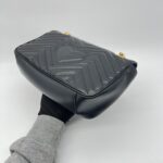 Gucci Marmont Flap Small Black GHW