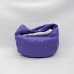 Bottega Veneta Teen Jodie Intrecciato Purple GHW