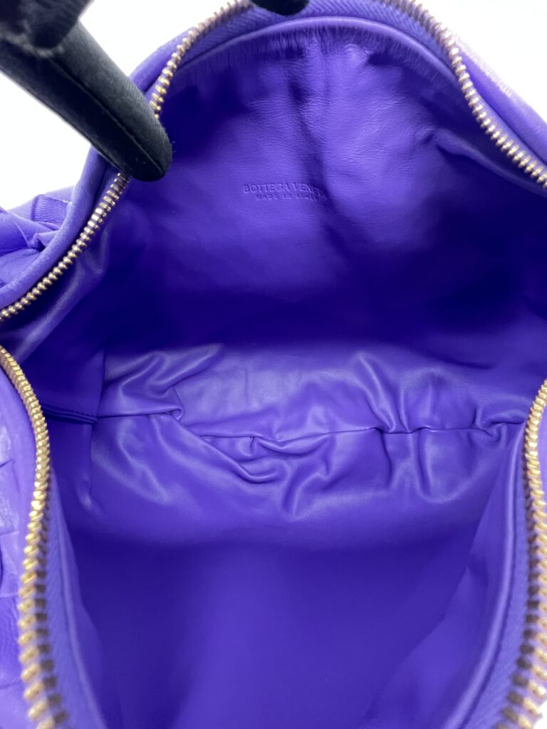 Bottega Veneta Teen Jodie Intrecciato Purple GHW