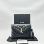 Saint Laurent Lou Lou Toy Black GHW