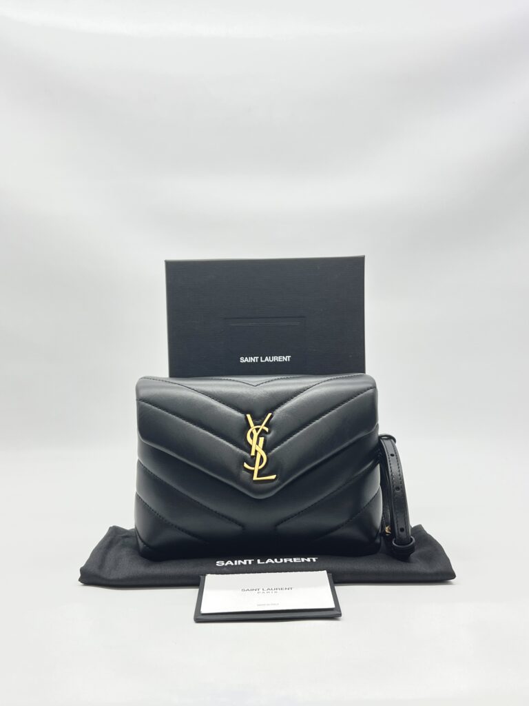 Saint Laurent Lou Lou Toy Black GHW